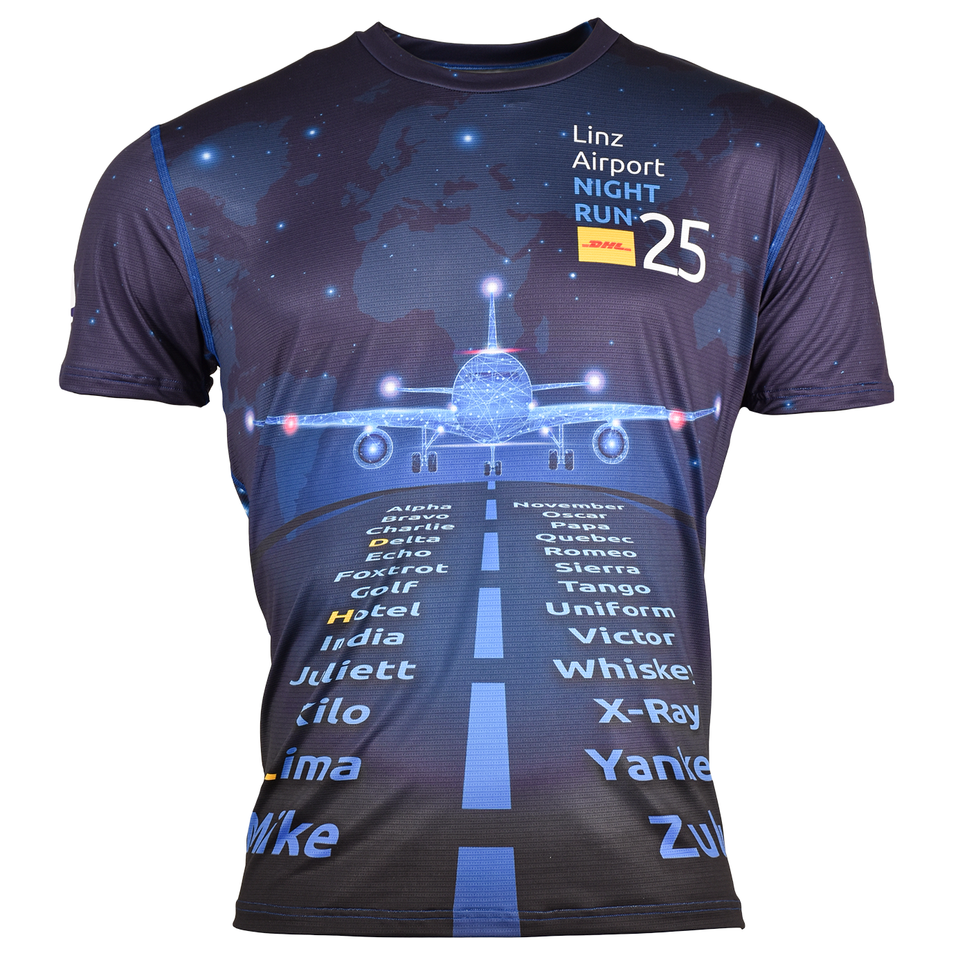 DHL Linz Airport NIGHT RUN - Shirt 2025